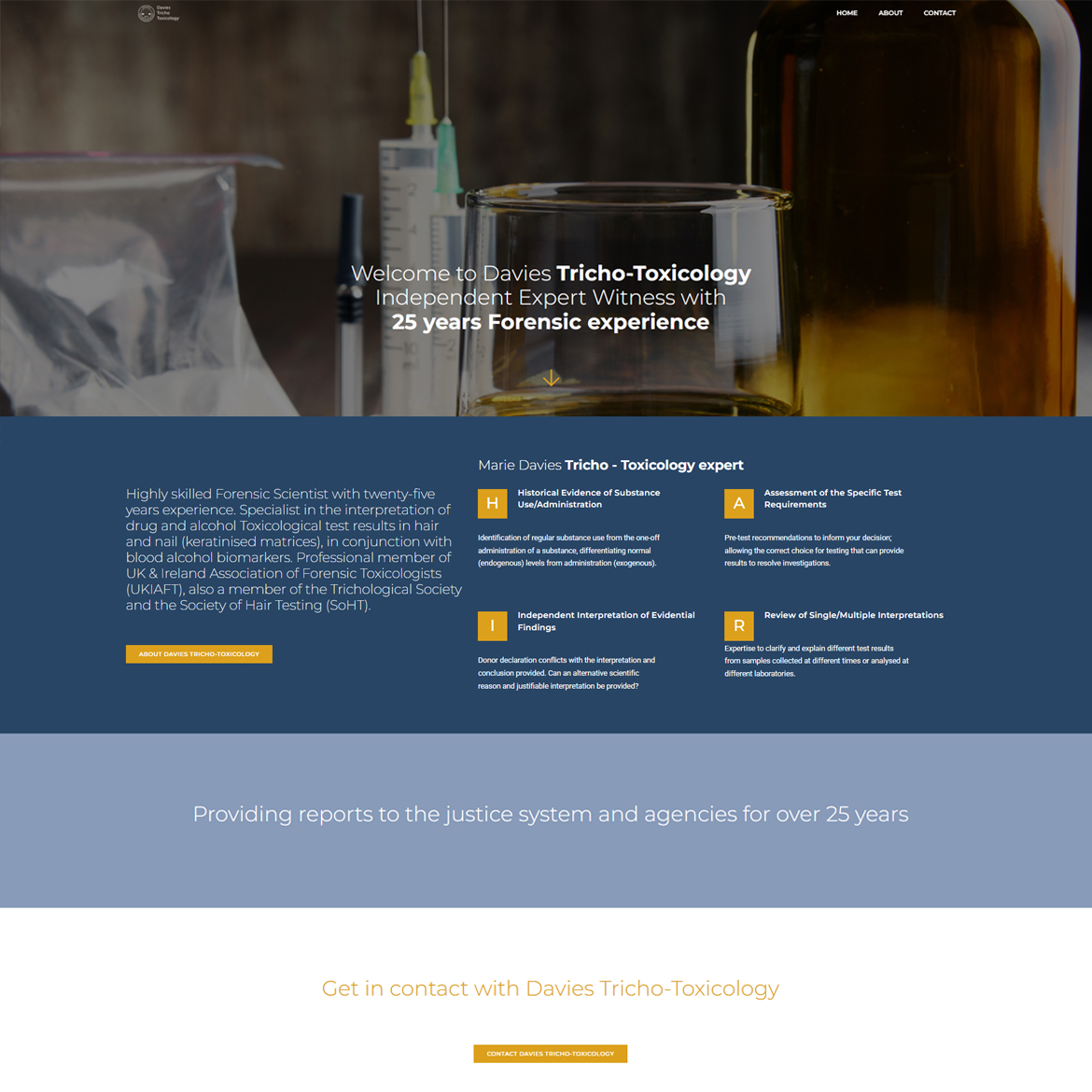 Beauty salon website
